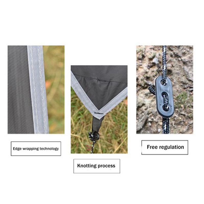 Hammock Rain Tarp - RTENTE-Wodoodporna plandeka na kemping i wędrówki