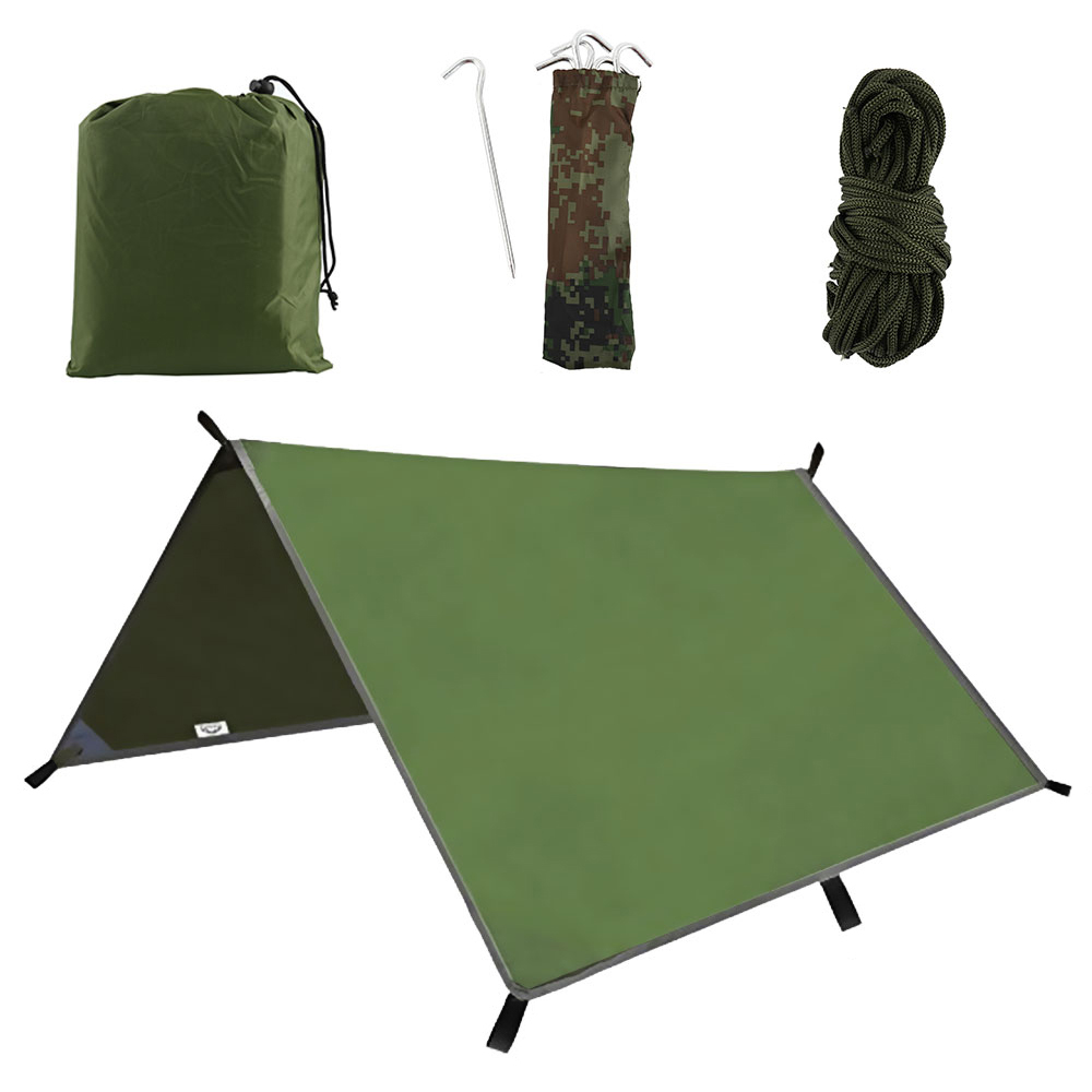 Hammock Rain Tarp - Namiot Plażowy 3x3m Wodoodporny Przeciwsłoneczny Tarp