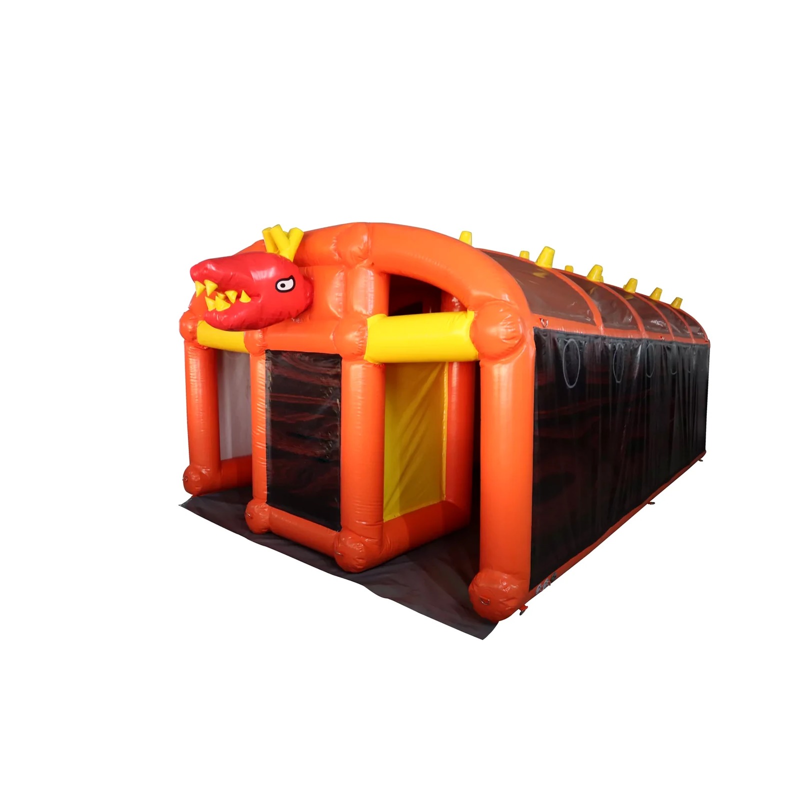 Duży pomarańczowy dmuchany lab – Outdoor Adventure Kids Party recenzja i cena