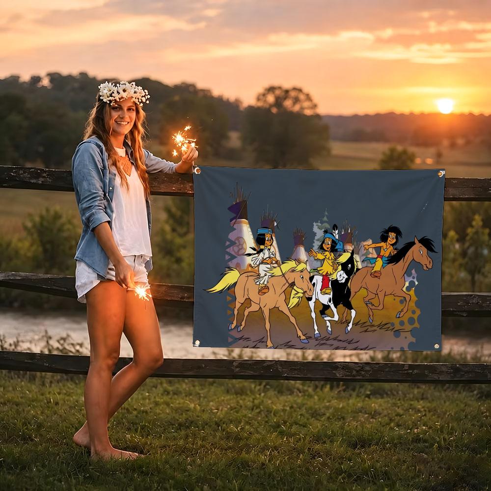 Gobelin z motywem kreskówki Ad – Outdoor Adventure Kids Party recenzja i cena