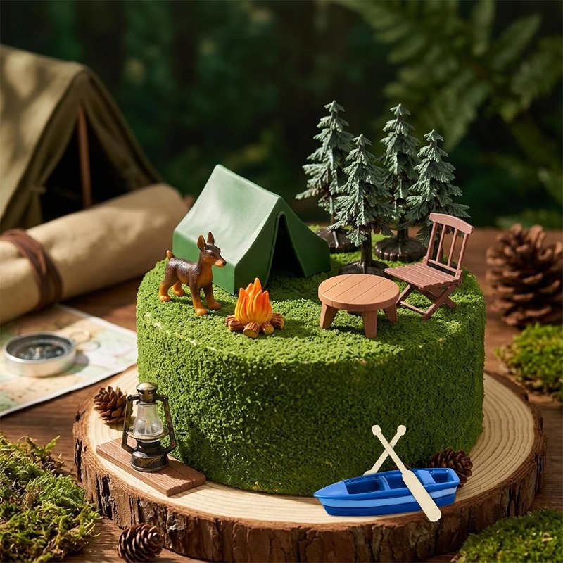 12 szt. Zestaw Dekoracji na To – Outdoor Adventure Birthday Party recenzja i cena