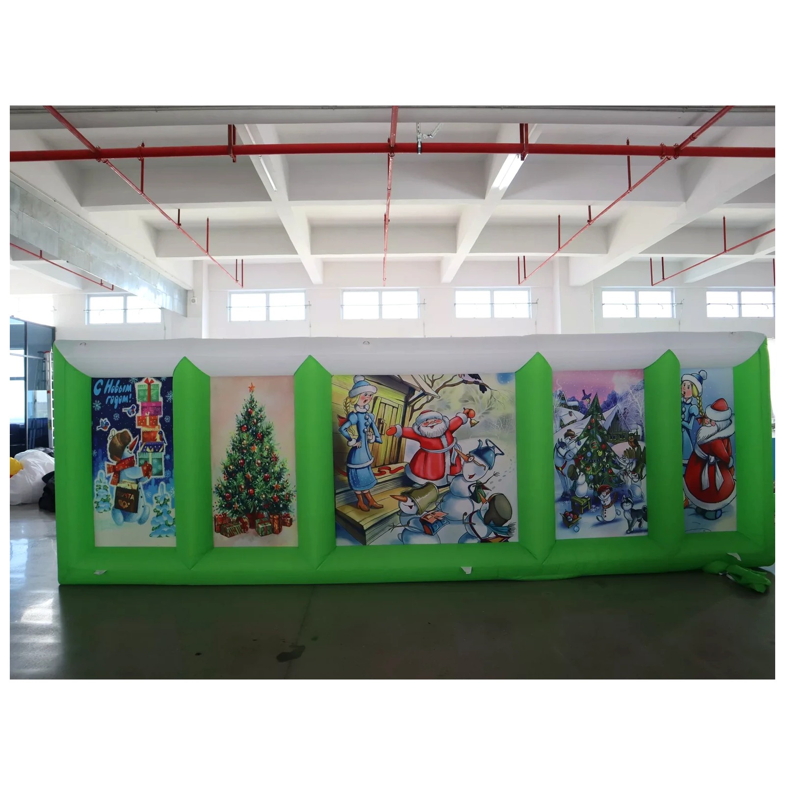 Duży otwarty labirynt dmuchany – Outdoor Adventure Kids Party recenzja i cena