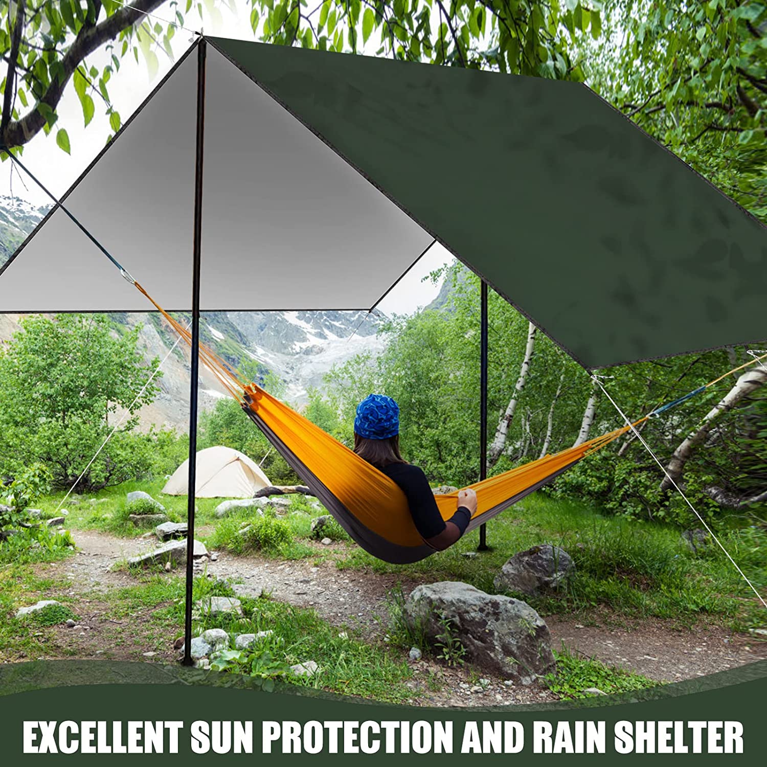 Wodoodporna plandeka kempingow – Hammock Rain Tarp recenzja i cena