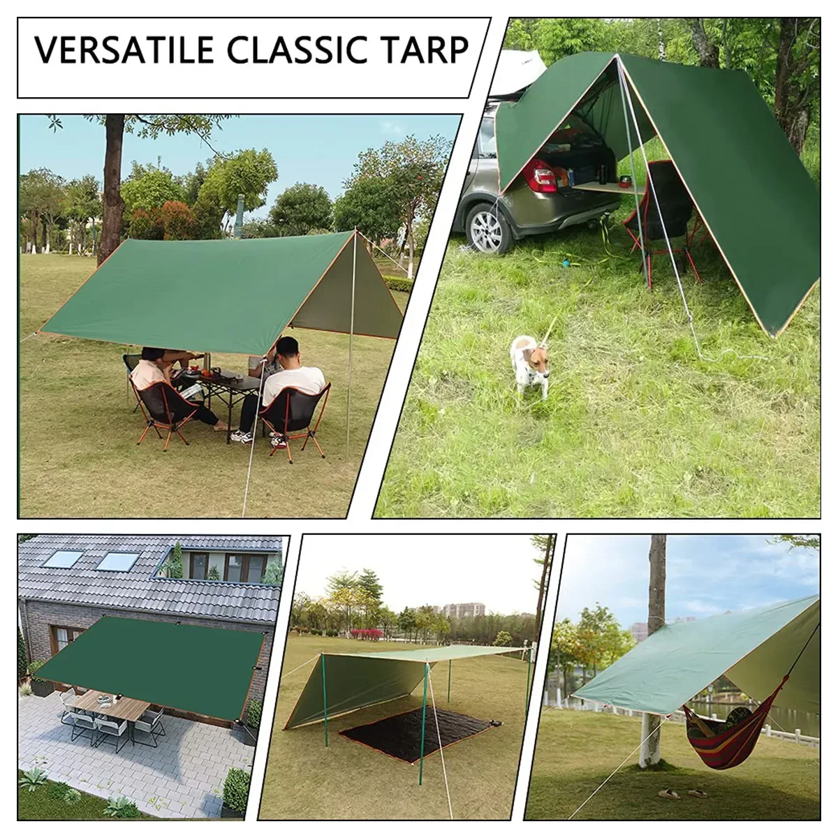 Wodoodporna plandeka kempingow – Hammock Rain Tarp recenzja i cena