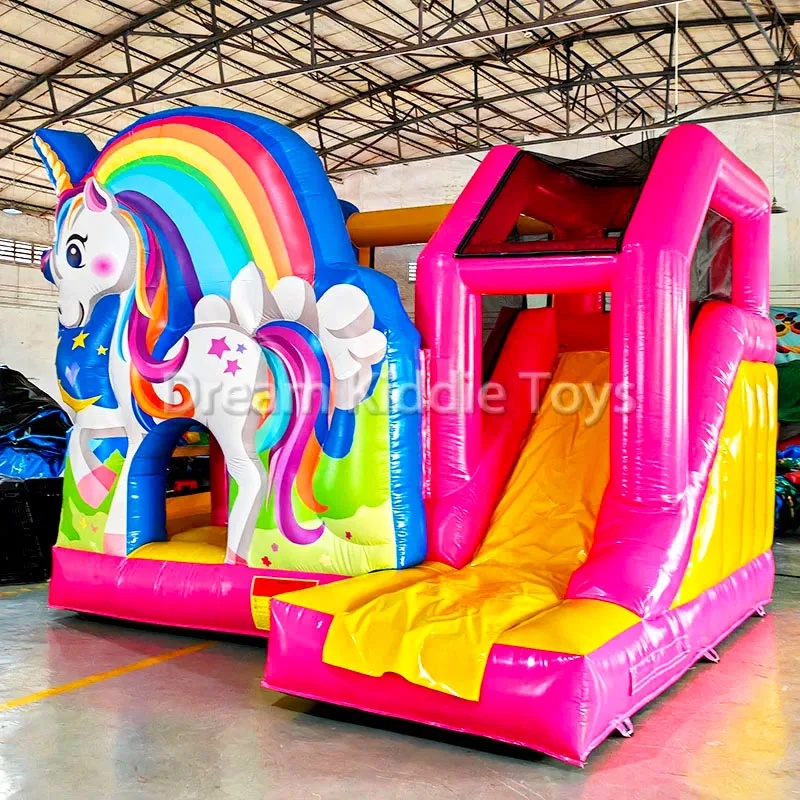 Nadmuchiwany zamek jednorożec  – Outdoor Adventure Kids Party recenzja i cena