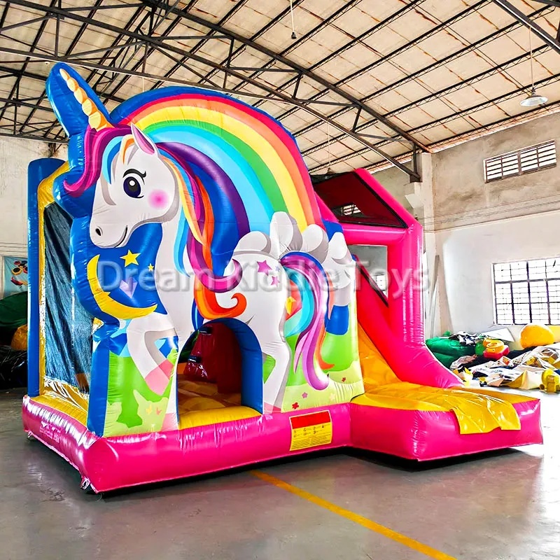 Nadmuchiwany zamek jednorożec  – Outdoor Adventure Kids Party recenzja i cena