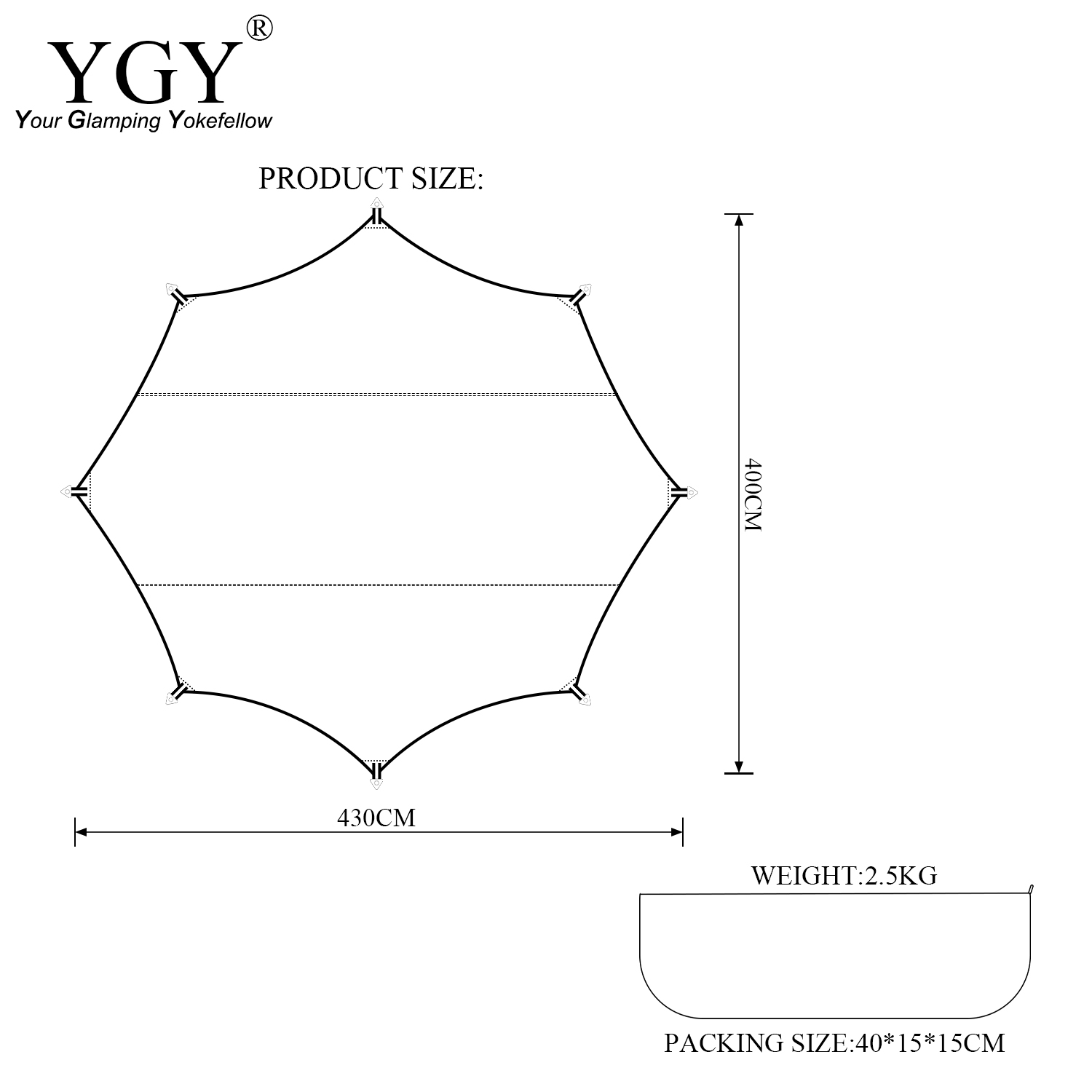 YGY Polibawełna/TC Plandeka Ma – Hammock Rain Tarp recenzja i cena