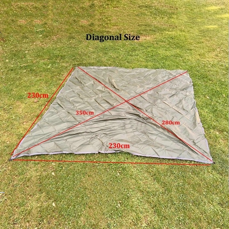 Plandeka wodoodporna w kształc – Hammock Rain Tarp recenzja i cena