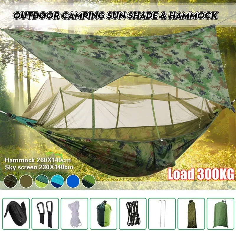 Lekki przenośny hamak kempingo – Hammock Rain Tarp recenzja i cena