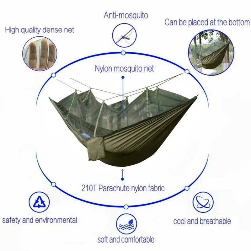 Lekki przenośny hamak kempingo – Hammock Rain Tarp recenzja i cena