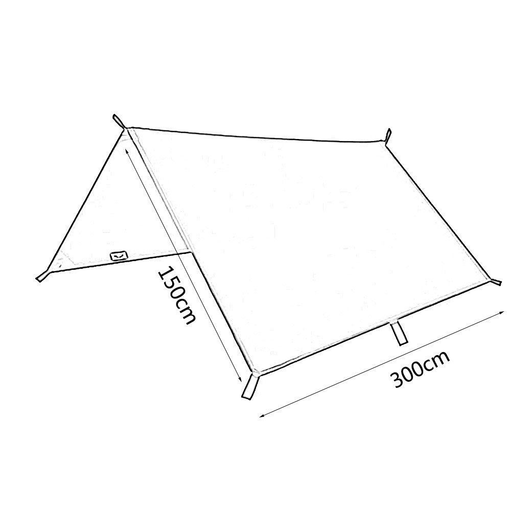 Namiot Plażowy 3x3m Wodoodporn – Hammock Rain Tarp recenzja i cena